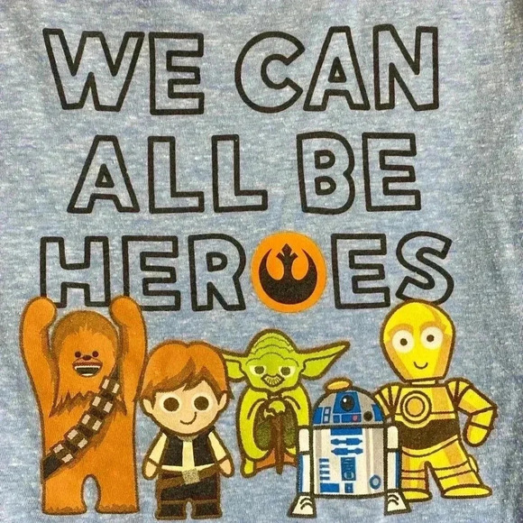 Star Wars we can all be friend’s T-shirt baby size 12‎ months - Picture 2 of 6